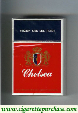 Chelsea virginia king size filter cigarettes